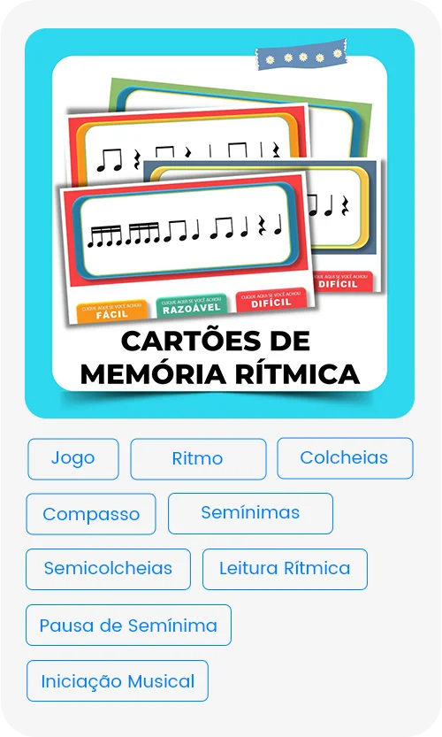 Cartões de Memória Rítmica
